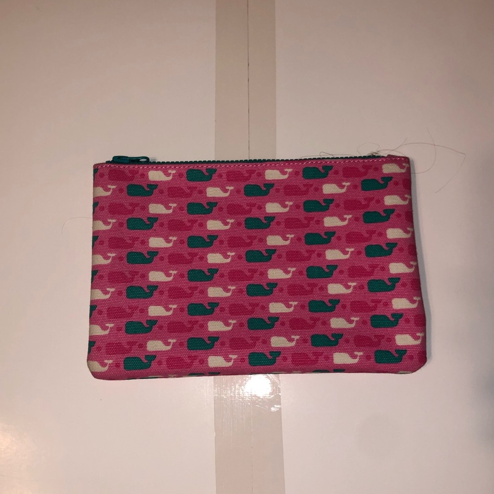 Vineyard Vines Zipper Canvas Pouch
